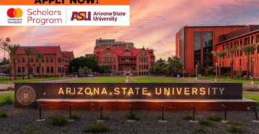 2026 Fully Funded MasterCard Scholarship at Arizona State University