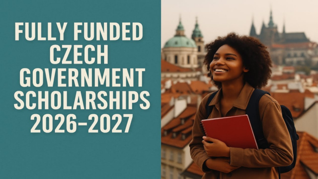 Czech Republic Government Scholarships 2025/2026