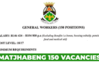 Matjhabeng Municipality 150 Vacancies August 2025
