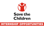 Save the Children Internship Opportunities August 2025
