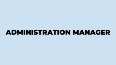 Administration Manager Jobs Description